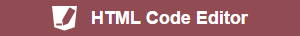 HTML Code Editor - Online HTML Editor with Real-time Preview