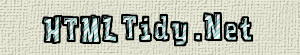 HTML Tidy - Clean and Organize Your HTML Code